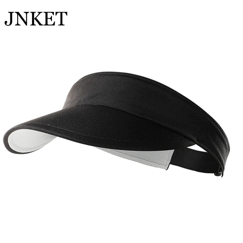 JNKET Naujų Moterų, Vyrų, Saulės Skydelis Tuščios Skrybėlės Viršų Skrybėlę UV Apsauga Kepurės Lauko Sporto Skrybėlę