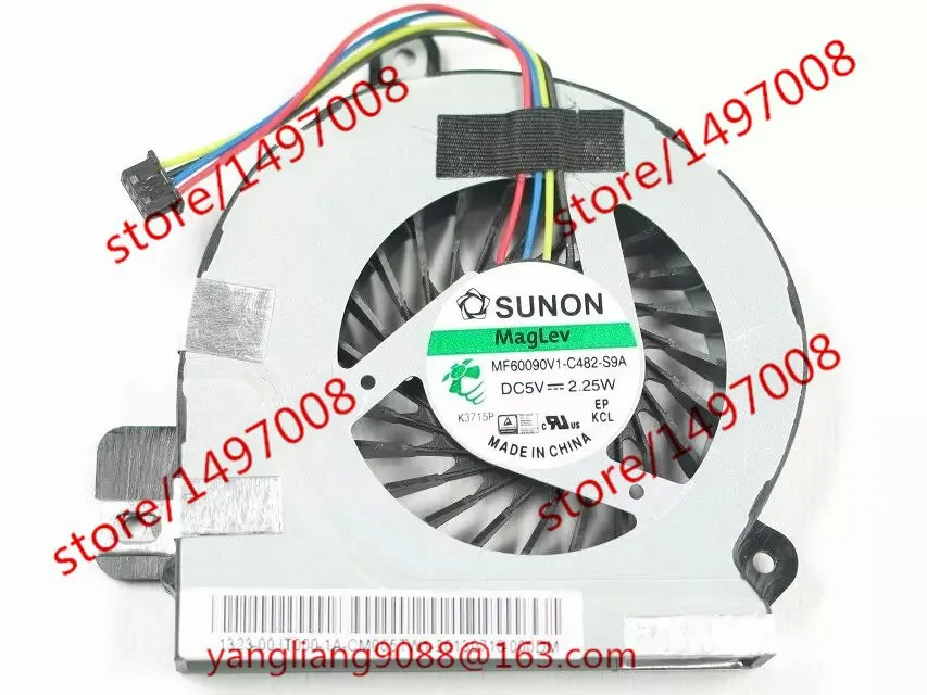 SUNON MF60090V1-C482-S92 DC 5V 2.25 M Serverio Aušinimo Ventiliatorius