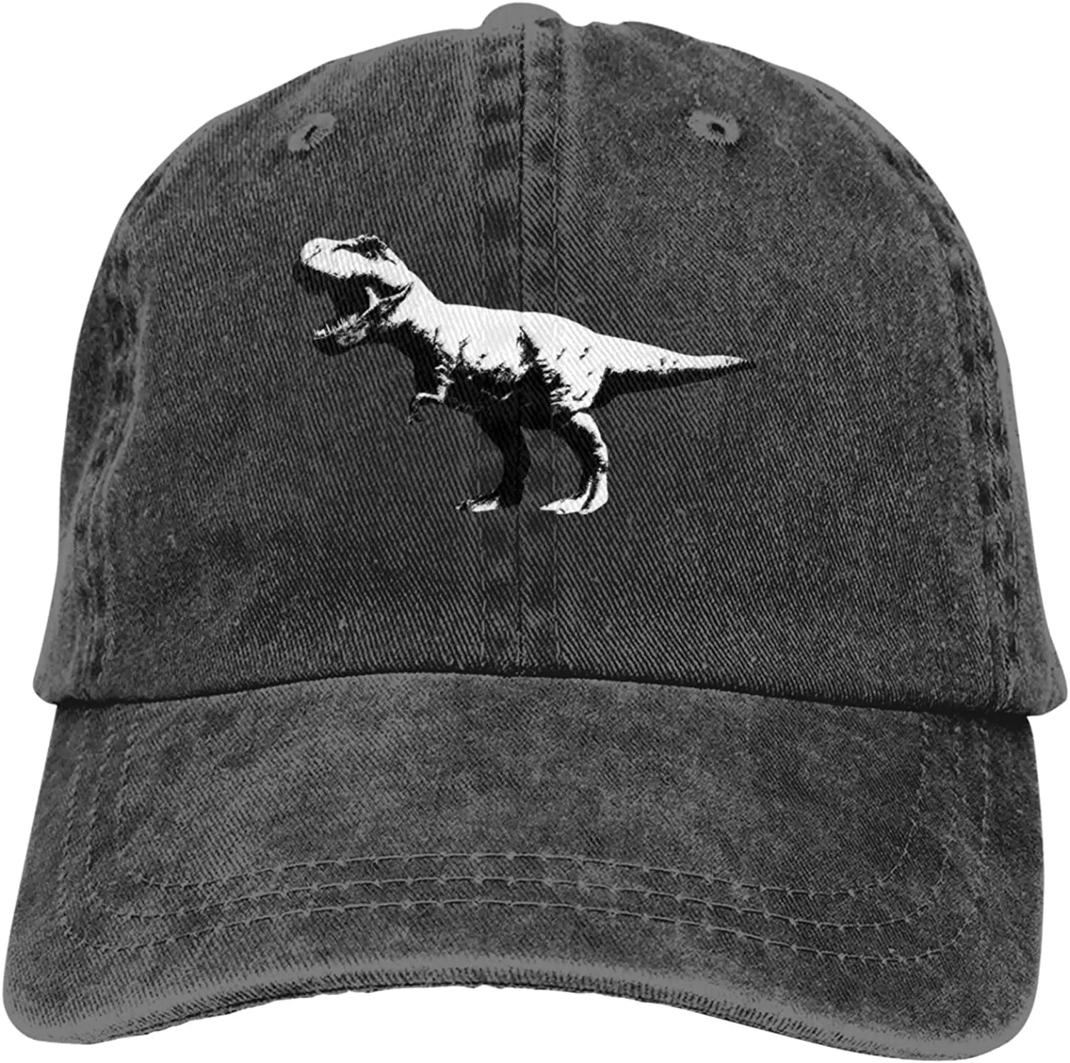 Bdhjydb Dinozaurų Beisbolo kepuraitę Tėtis Skrybėlę Žemo Profilio plaukai surišti į uodegą Kepurės Moterims, Vyrams