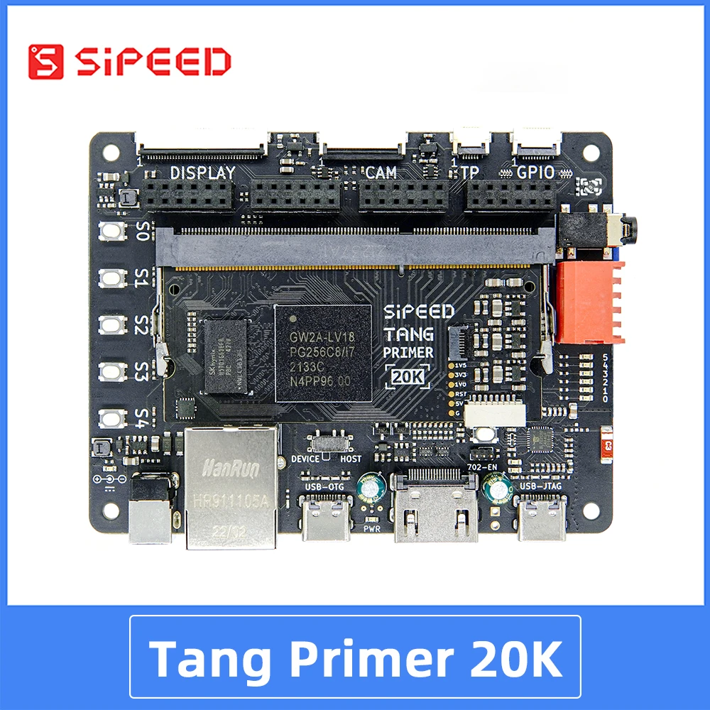 Sipeed Tango Gruntas 20K GOWIN GW2A FPGA GoAI Core Valdybos Minimalūs Sistemos
