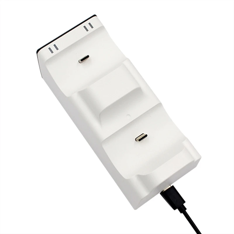 Tvarkyti USB Įkroviklis Dual Charging Dock Lopšio Laikiklis PS5 Valdytojas Gamepad 203B