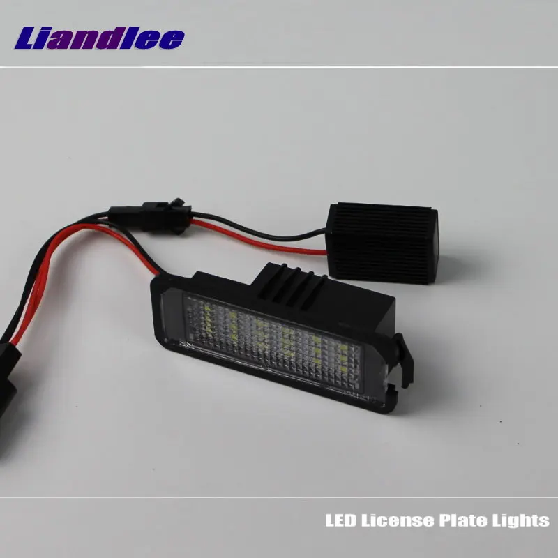 Liandlee Už Skoda Roomster (Tipas 5J) 2006~2014 M / LED Automobilio Licencijos numerio apšvietimo Lemputės / Numeris Rėmelį Šviesos ir Aukštos Kokybės LED Lempos