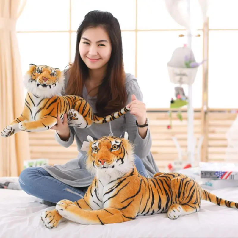Kinų Zodiako pliušinis žaislas modeliavimas tigras realus tigras žaislas, lėlė berniukas dovana originalumo Pliušiniai žaislai, minkšti ornamentu Kūrybos dovanos