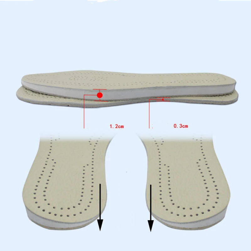 EXPfoot natūralios odos Knockkne pėdų priežiūros Pronation orthotic silikono gelio kulno pagalvėlės vidpadžio batų padas kojų, vienintelis vyras ir moteris
