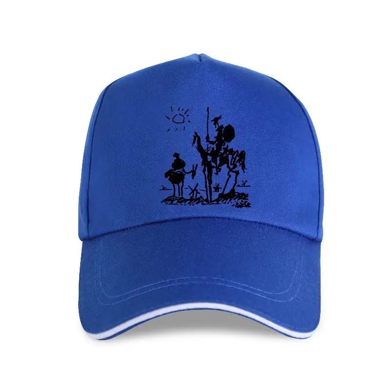 naujoji bžūp skrybėlę Juokinga Picasso Meno Tapybos Riteris Don Kichotas Vyrų Įgulos Kaklo 100% Medvilnės Beisbolo kepuraitę Vasaros Drabužių