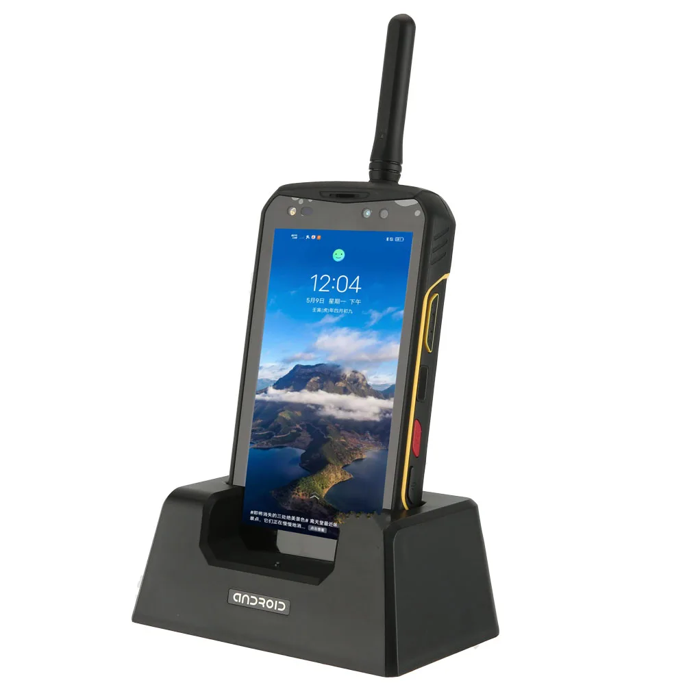 Rungee 9000 DMR Telefono POC IP68 Vandeniui GLONASS UHF Walkie Talkie 400-470MHz 6000mAh 6GB RAM 128G ROM NFC ryšio Išmanųjį telefoną