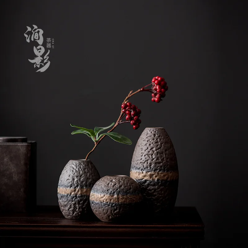 Senovinių Keramikos Vazonas Gėlių Kompozicijų Butelis Hydroponic Konteinerių Gėlių Kompozicijų Namų Kambarį Apdaila Ornamentu