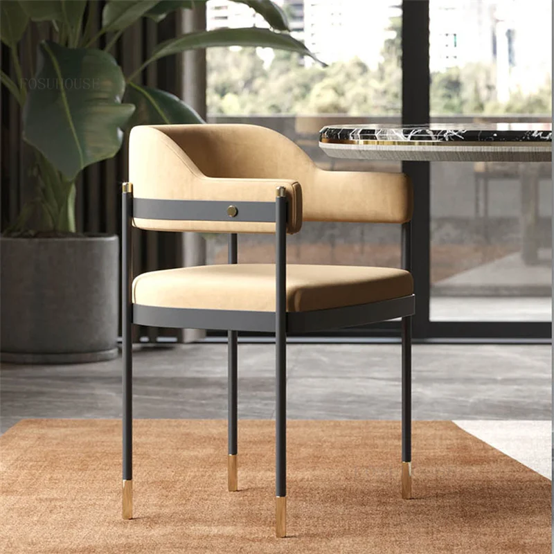 Šiaurės Prabanga Valgomojo Kėdės, Virtuvės Paprasta Fotelis Prabangos Dizaineris Valgomojo Kėdė, Kėdės, Dizaino Laisvalaikio Atsipalaiduoti Baldai HY