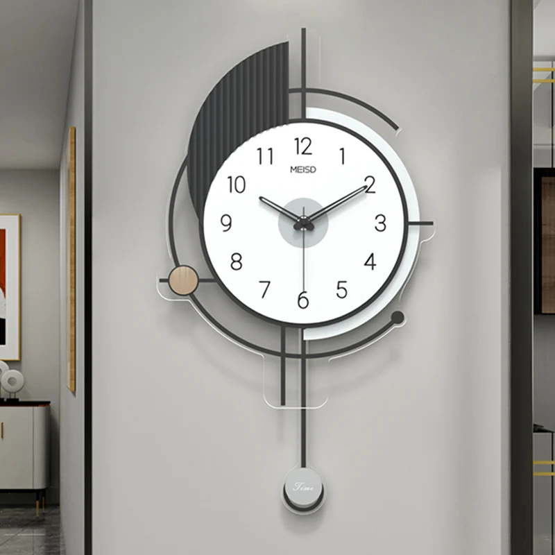 Jėzus Kalendorius Sieninis Laikrodis Šiaurės šalių Šiuolaikinės Ramioje Baterija Estetinės Laikrodis Sienos Dizaino Mokslo Horloge Murale Apdailos Namų T50GZ