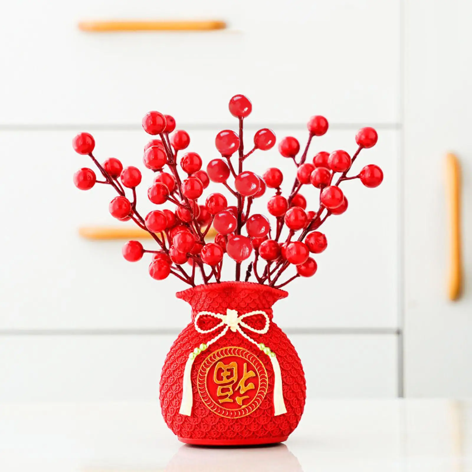 Kinijos Dervos Gėlių Vaza Modeliavimas Vazoninių Gėlių Vazonas Papuošalai Šiuolaikinės Statulėlės už Kambarį Namo Apdaila