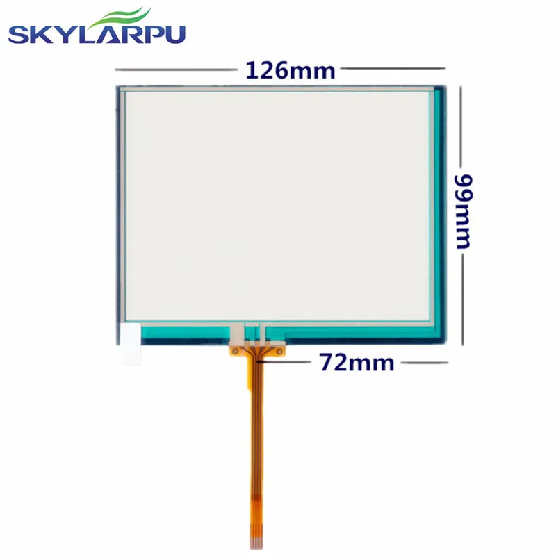 skylarpu 5.6-colių 126mm*99mm Touchscreen už INNOLUX AT056TN53 V1/V 1 Touch panel Pakeitimo Priekinis Stiklas, skaitmeninis keitiklis