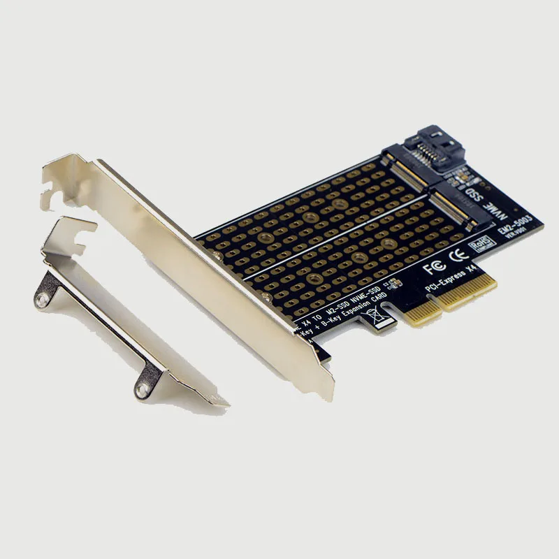 Pridėti Korteles PCIE Į M2/M. 2 Adapteris SATA M. 2 SSD PCIE Adapteris NVME/M2 PCIE Adapteris SSD M2 SATA PCI-E Card Klavišą M +B Raktas