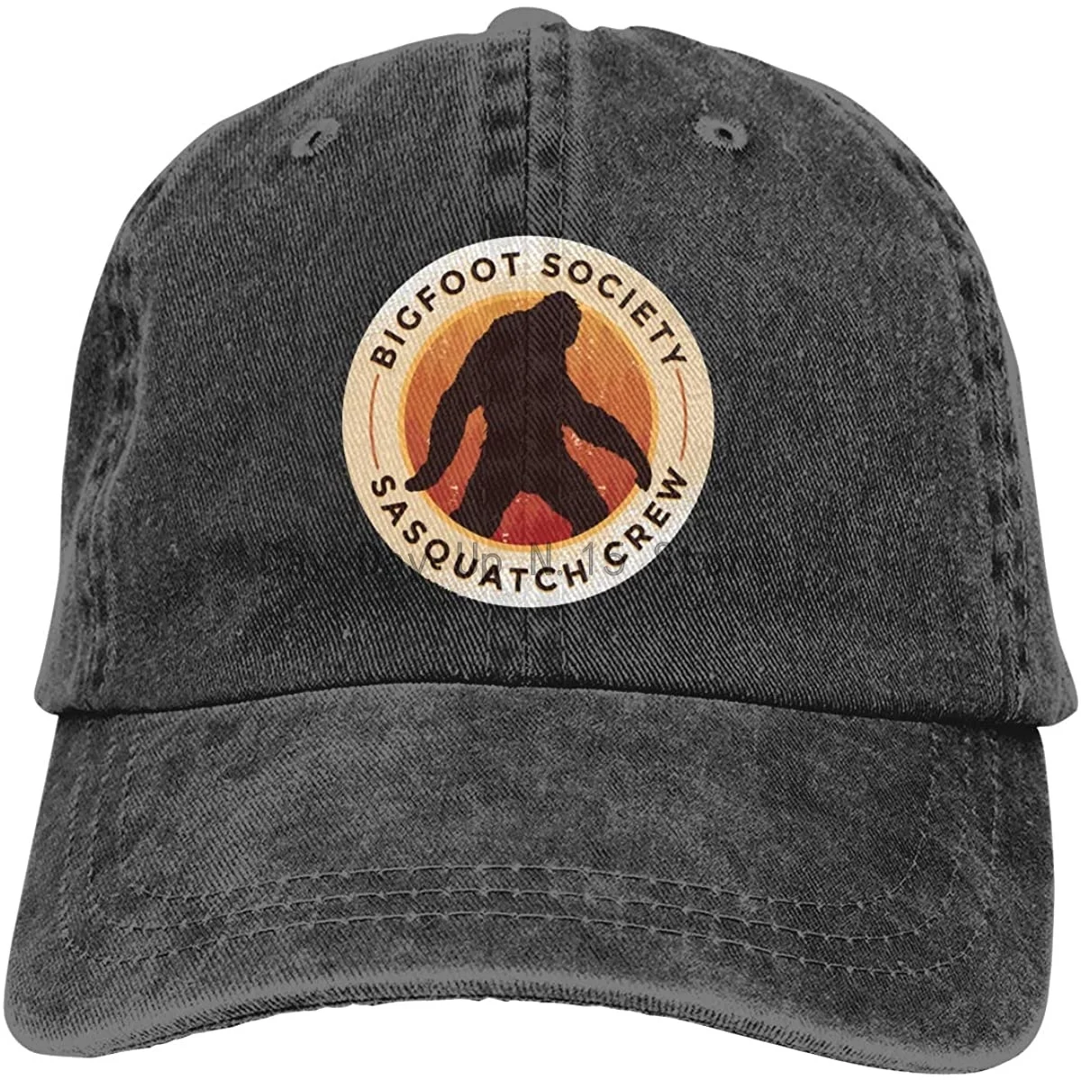 Bigfoot Sasquatch Unisex Derliaus Reguliuojamas Beisbolo Kepuraitę Džinsinio Tėtis Skrybėlę