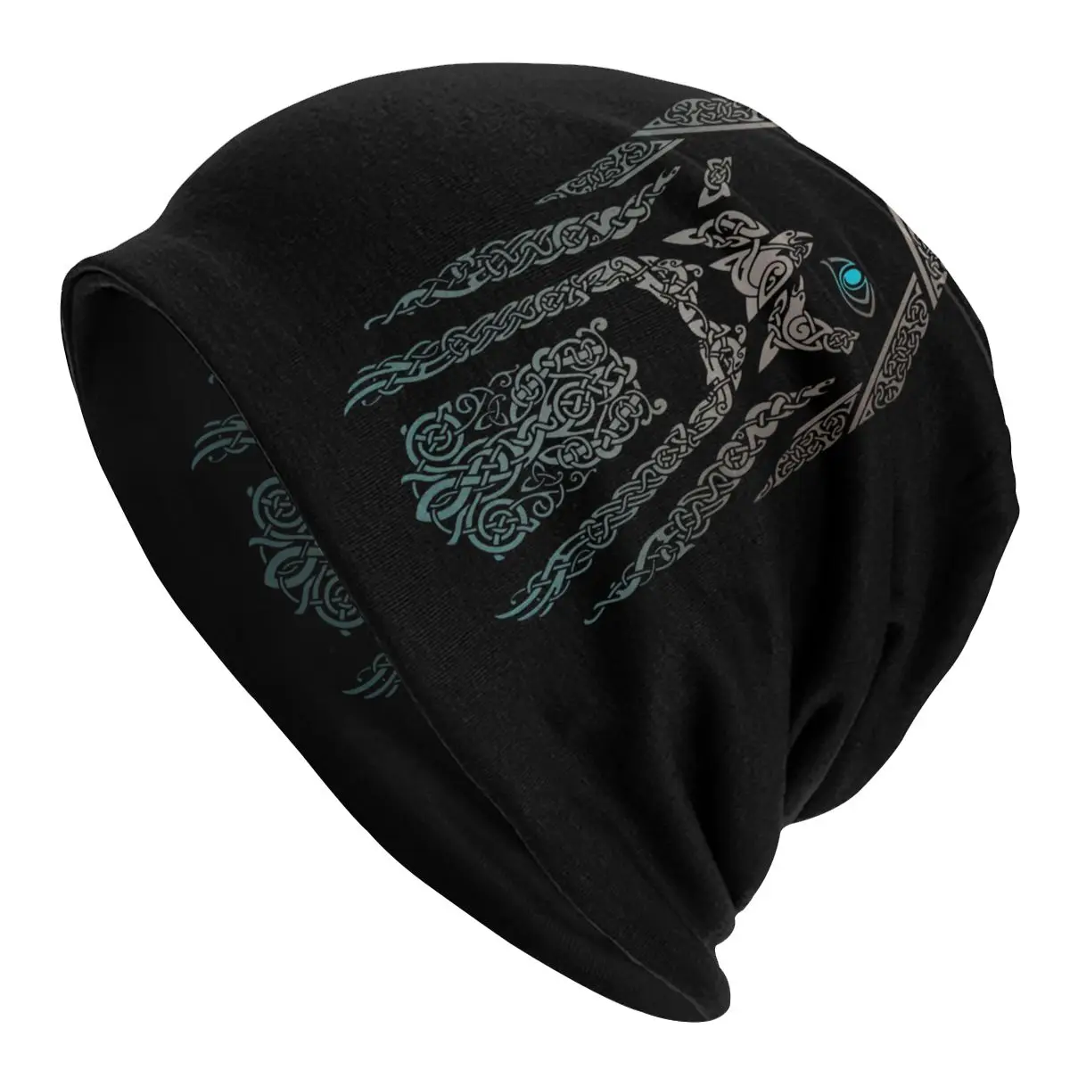Vikingai, Kepurės žymeklį Atsitiktinis Gatvės Skullies Beanies Skrybėlę Unisex Vyrų Pavasaris Šiltas Dual-naudoti variklio Dangčio Mezgimo Skrybėlės