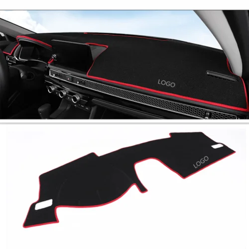 Raudona prietaisų Skydelio Brūkšnys Kilimėlis DashMat Saulės Padengti Padas Honda Civic Sedanas 2022