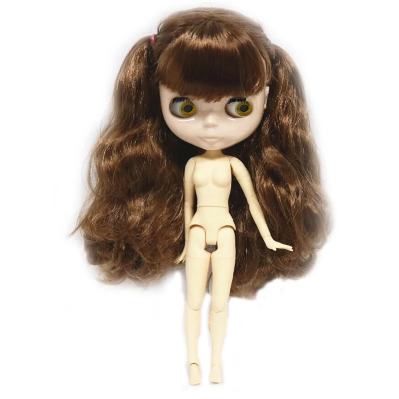 Blyth BJD Doll, Gamyklos Neo Blyth Lėlės Nuogas Individualų Lėlės Matinis Veidas Pasikeitė, Makiažas ir Suknelė 