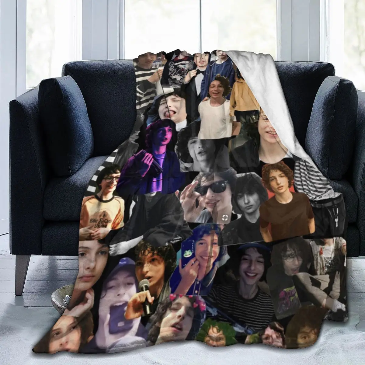 Luhan prisiūta sofa-lova, miegamojo dekoratyviniais šilta antklodė 3D atspausdintas antklodė mesti paklode suaugusiųjų namų tekstilės