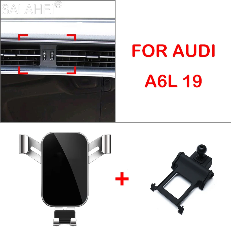 Magnetinio Automobilio, Mobiliojo Telefono Laikiklis Svorio Navigacijos Laikiklio Stovas-Laikiklis, Skirtas Audi A6/A7 2019-2020 Metais Automobilių Optikos Reikmenys
