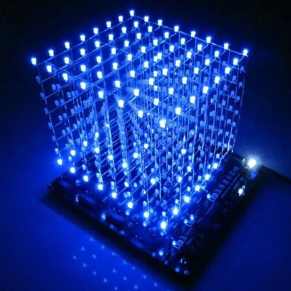 3D LED Šviesos Kvadratu 