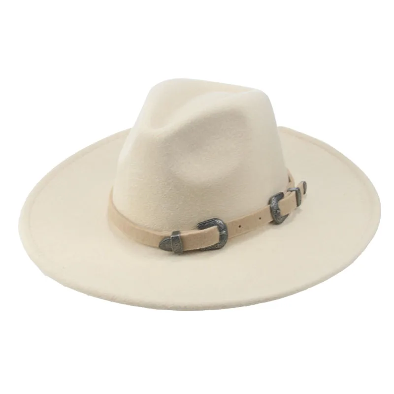 Fedora Skrybėlės Didelis Kraštų 9.5 cm Juosta Mados Moterų Skrybėlės Panama Lauko Atsitiktinis Veltiniai Juoda Žalia Oficialų Vyrų Kepurės Sombreros De Mujer